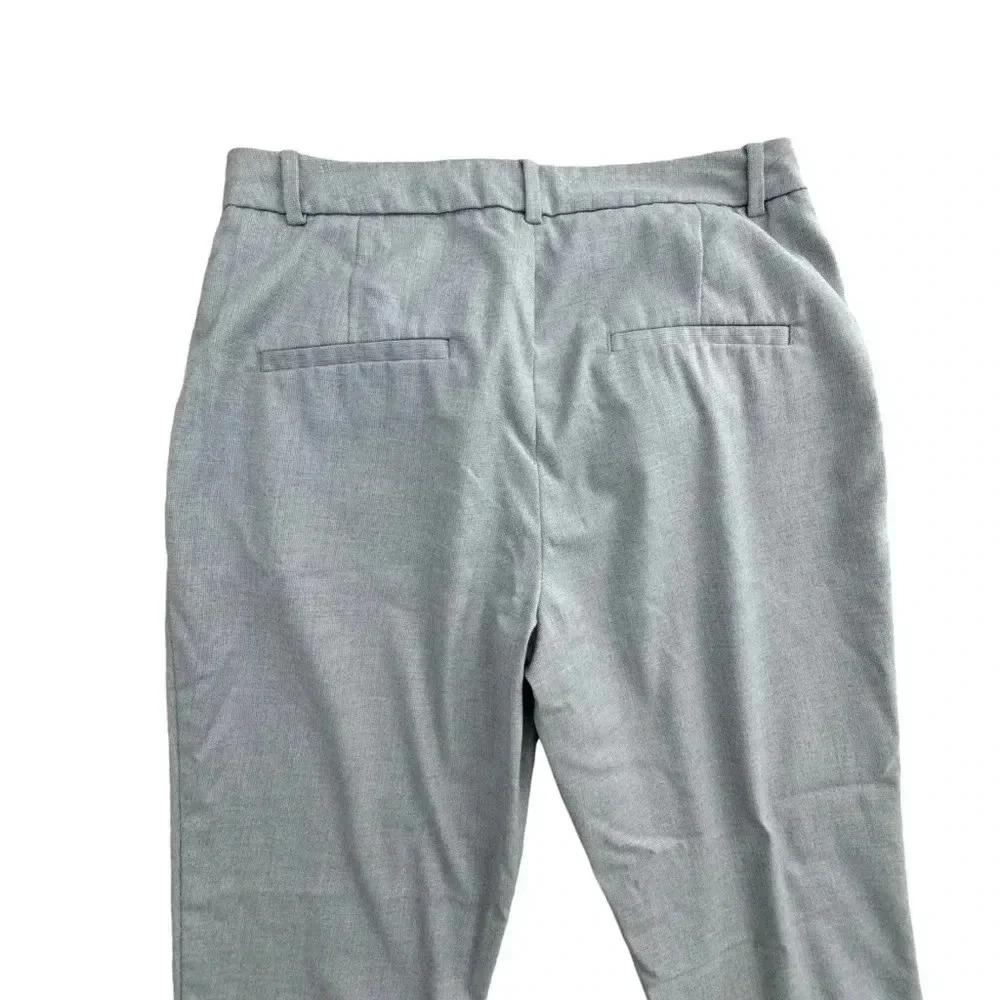 H&M Skinny Fit Crop Slacks - Regular Waist - Ankle Length - light gray - Picture 6 of 12